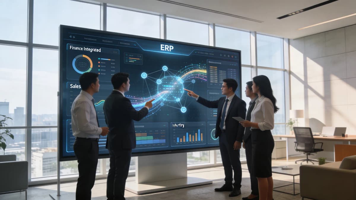 ERP for Growing Companies: When to Move from Manual Processes to an Integrated System