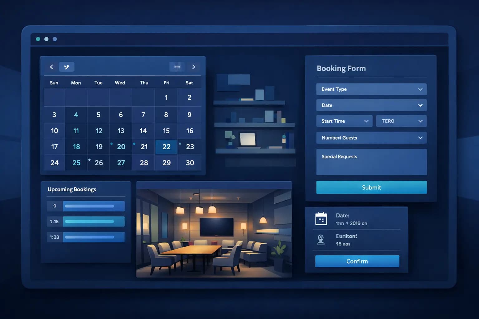 Event Booking System Coffee Shop Private Room Medan