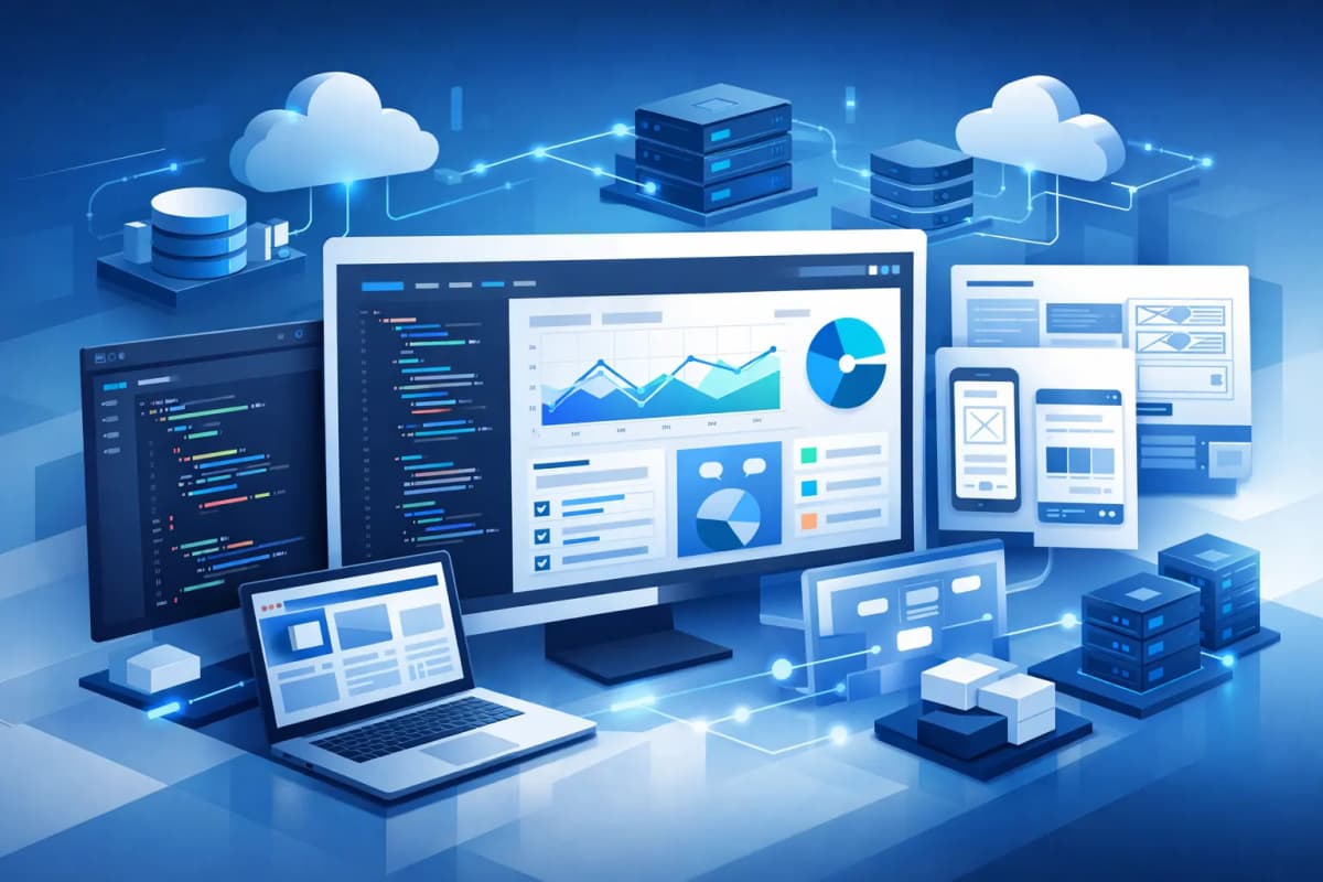 Modern Web Applications as Digital Business Solutions