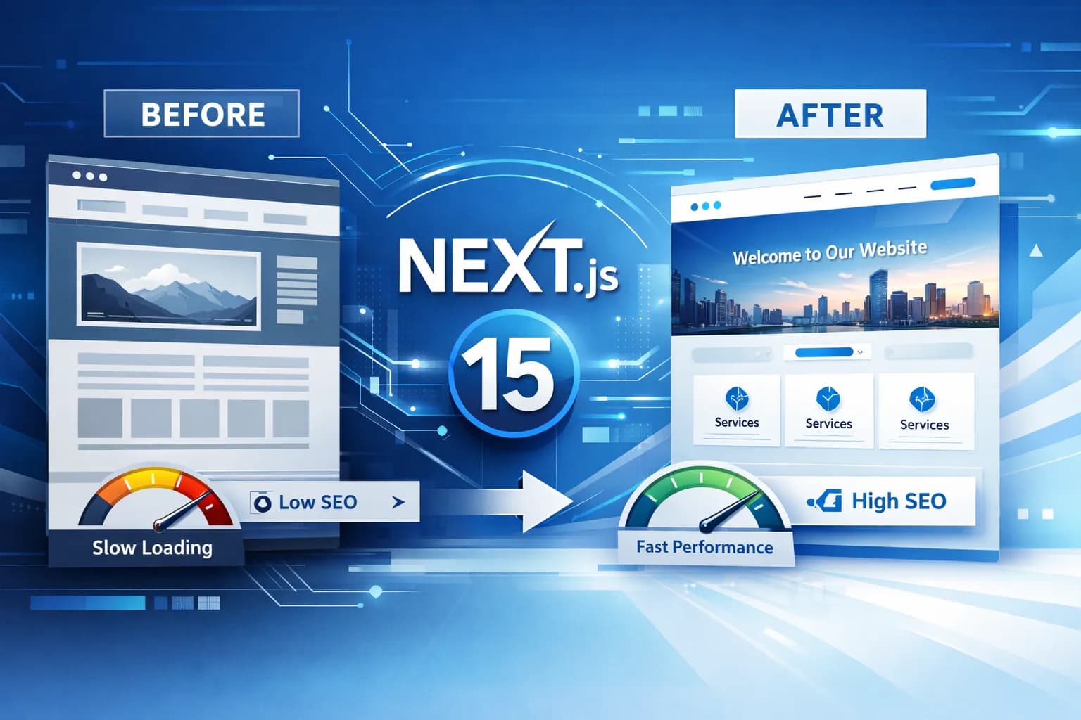 Modern Website Redesign Using Next.js 15