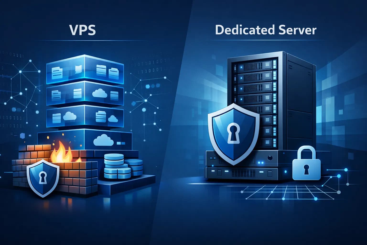 VPS vs Dedicated Server Security for Small and Medium Businesses