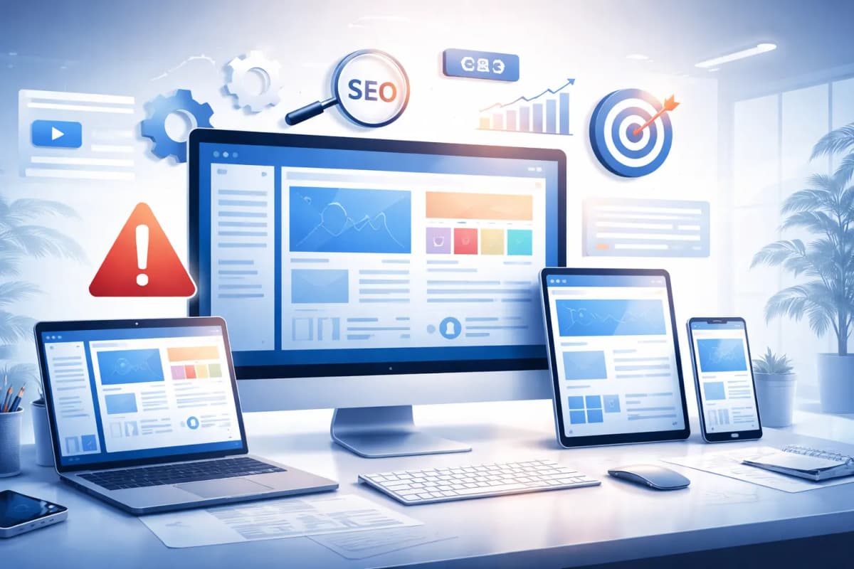Kesalahan Umum Saat Membuat Website Bisnis dan Cara Menghindarinya