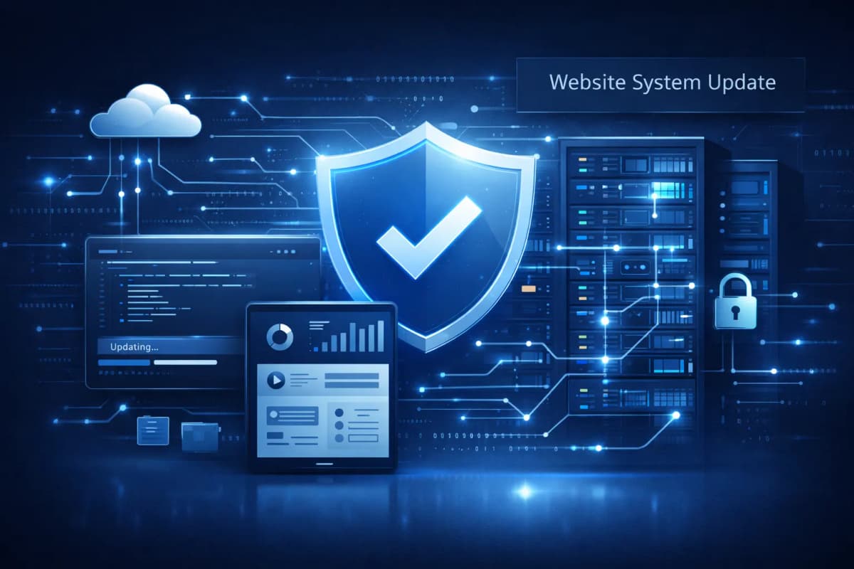 Why System Updates Are a Critical Factor in Website Security