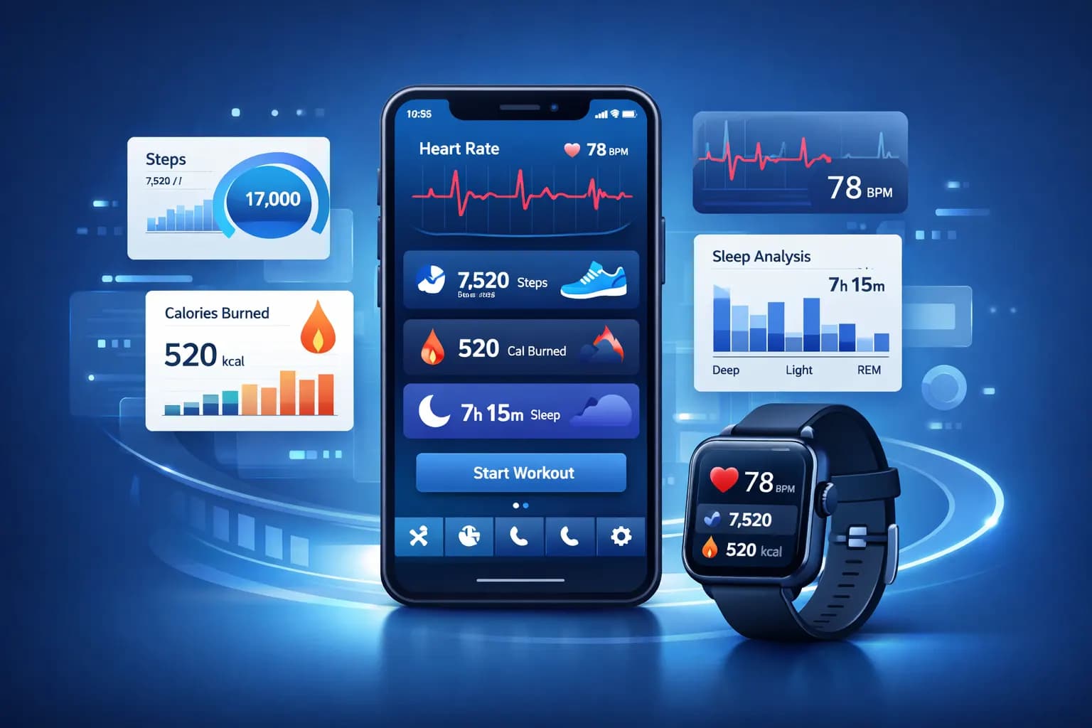 Fitness & Health Tracker App for Modern Digital Needs