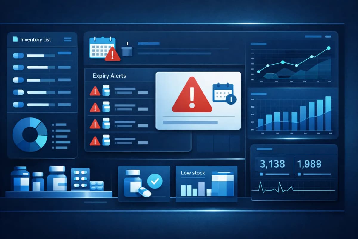 Pharmacy Management Stock Expiry Alert