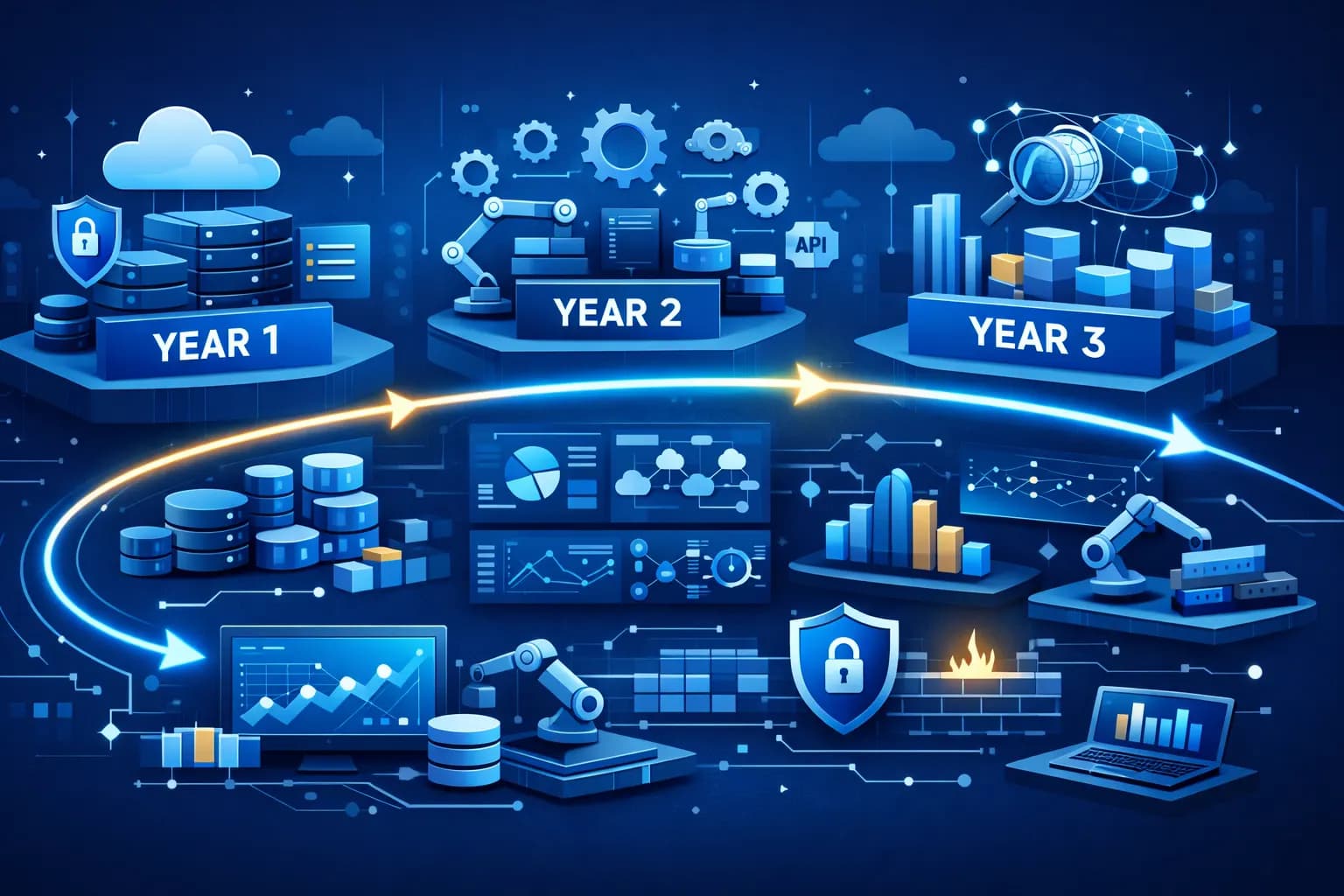 3-Year Digital Transformation Roadmap for Enterprises