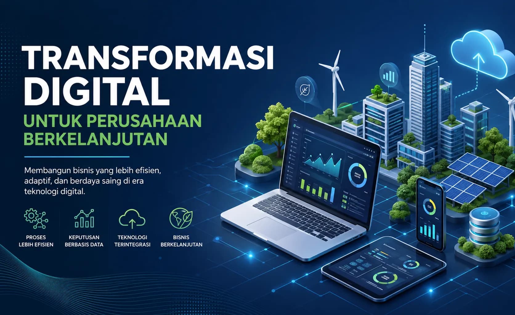 Building resilient, efficient, and future-ready businesses through technology.