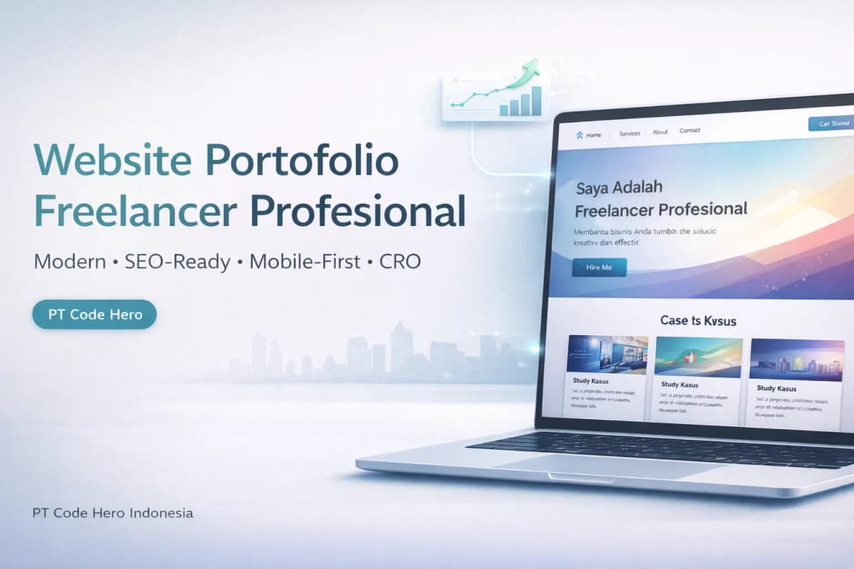 Website Portofolio untuk Freelancer Profesional