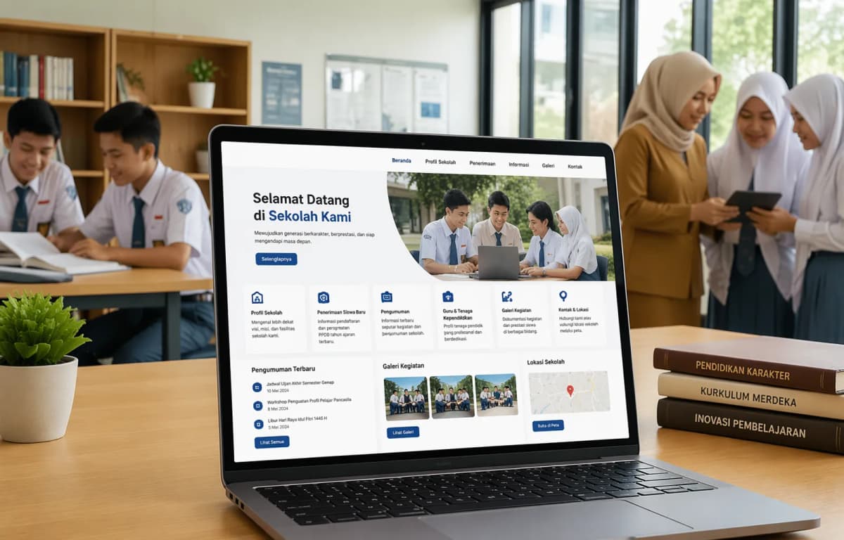 Website untuk Sekolah: Informasi Apa yang Wajib Tersedia?