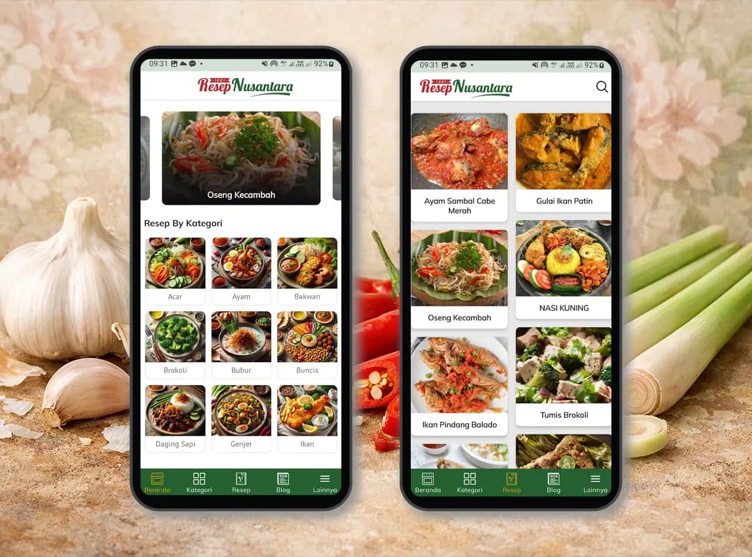 1001 Resep Nusantara – Aplikasi Resep Masakan Indonesia
