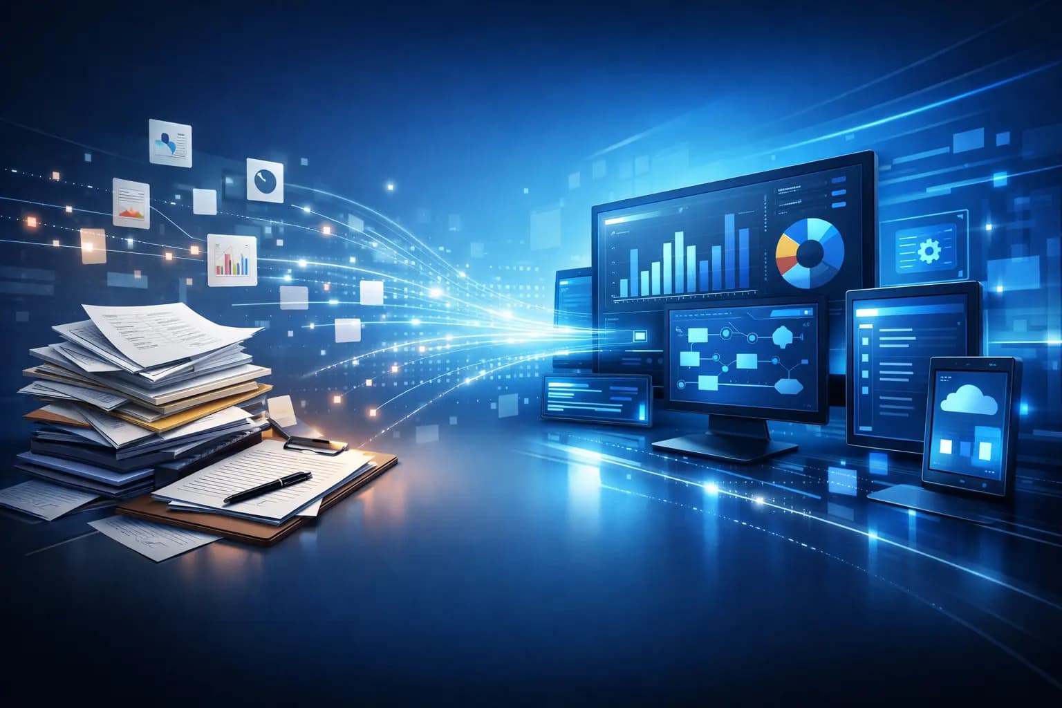 Digitalizing Manual Processes into Computerized Systems