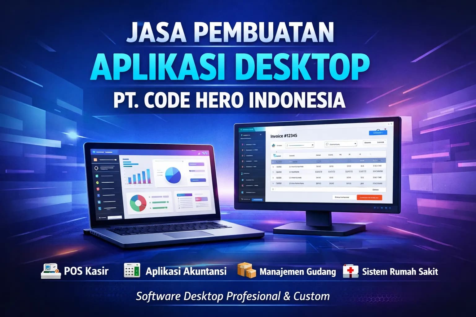 Jasa Pembuatan Aplikasi Desktop Medan