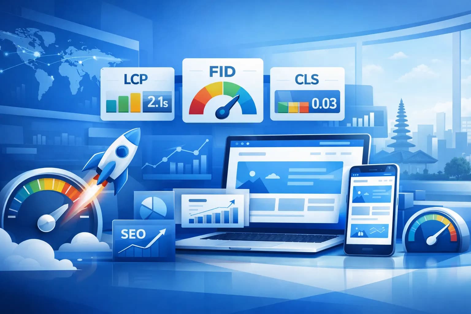 Kecepatan Loading Website & Core Web Vitals untuk SEO Bisnis di Indonesia