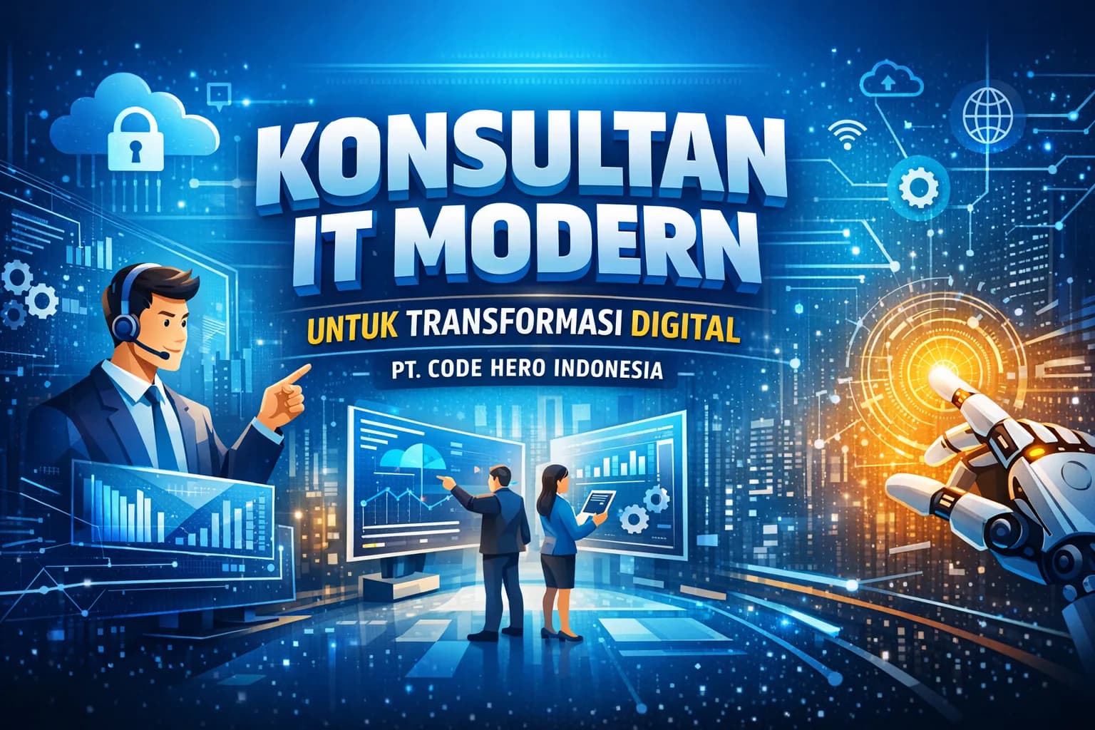 Konsultan IT Modern untuk Transformasi Digital