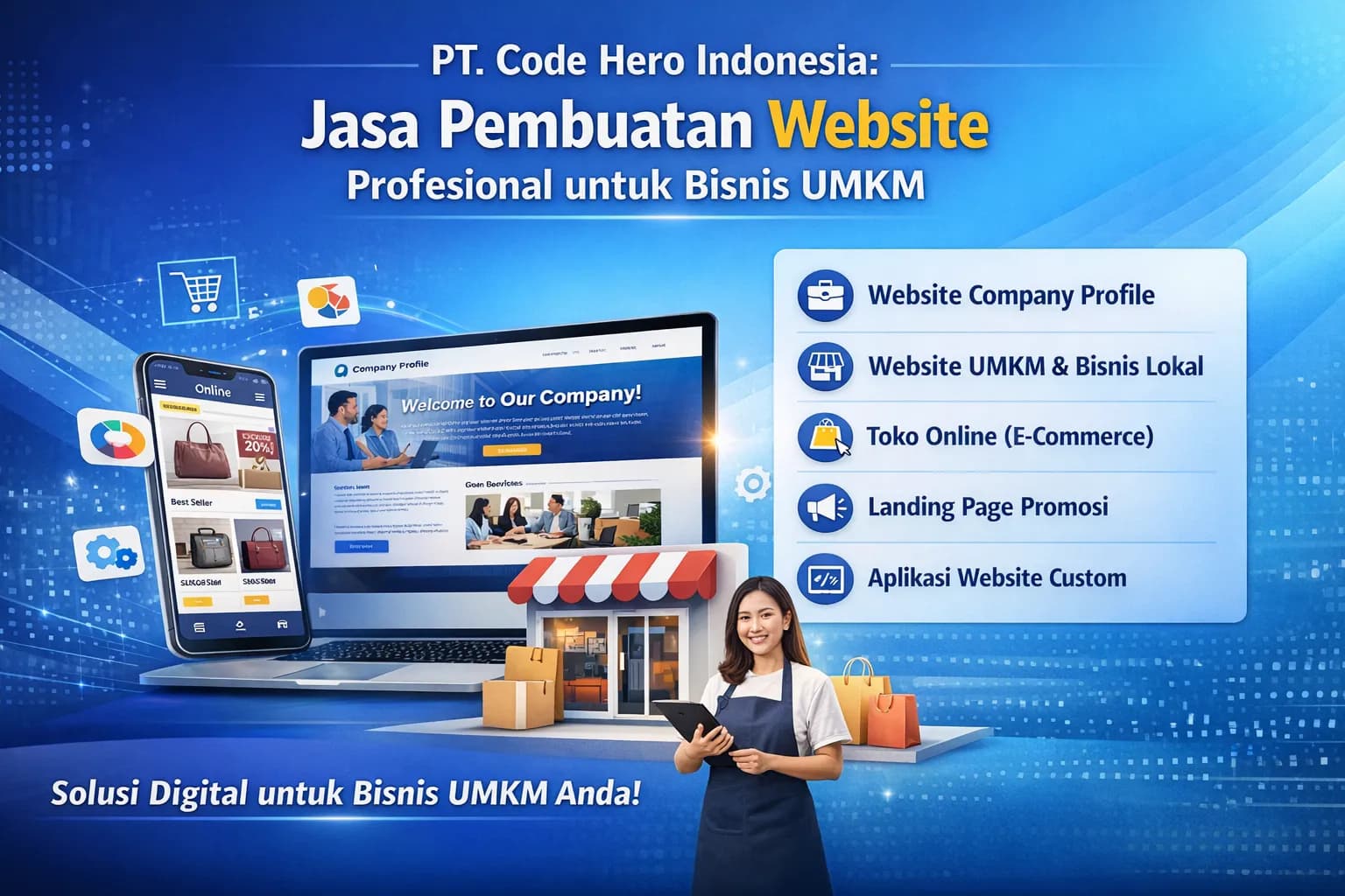 Jasa Pembuatan Website Profesional untuk Bisnis UMKM