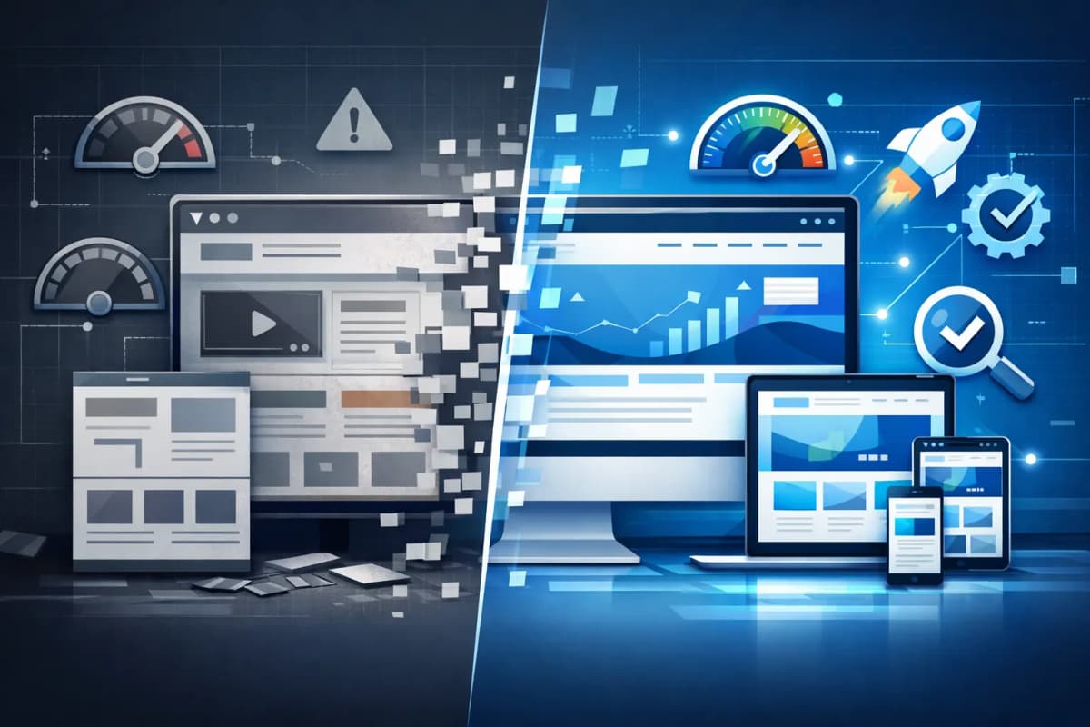Modern Website Redesign Services for Business Growth