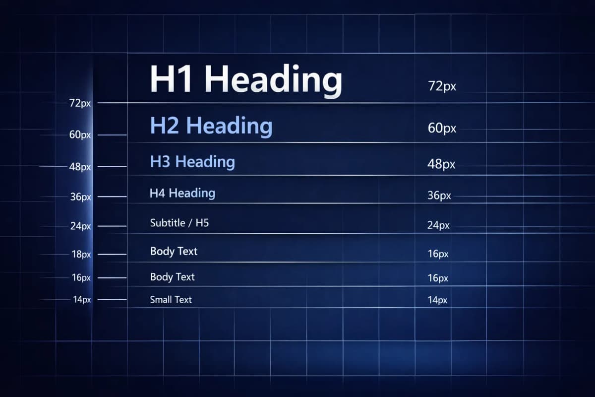 Typography Scale Sistemik untuk Readability Tinggi
