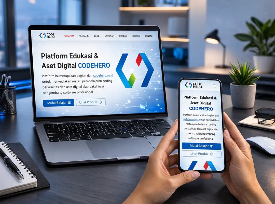 PT Code Hero Indonesia – Company Profile Website